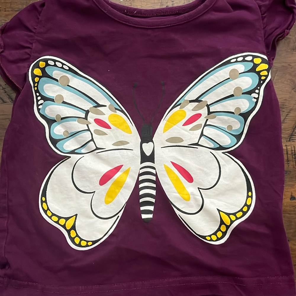 2t girls top gently warn
